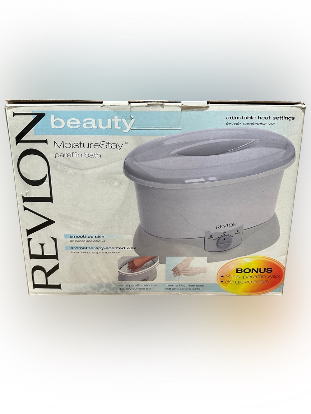 Revlon Moisture Stay Paraffin Bath Smoothes Aromatherapy 3lb Paraffin Wax Liners